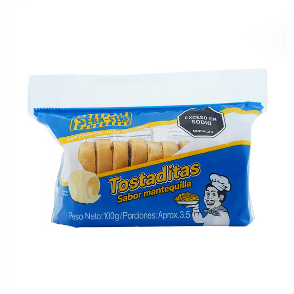 TOSTADA MANTEQUILLA SEBA SEBA 100G